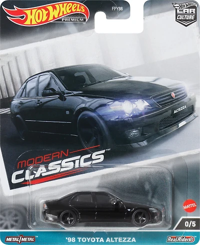 Hot Wheels Car Culture Circuit Legends Vehicles, '98 Toyota Altezza