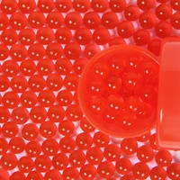Orbeez Tubes, 400 billes Orbeez gonflées rouges, cuillère et boîte de transport, jouets sensoriels