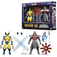 Marvel Legends Series Gamerverse Wolverine vs Marvel's Silver Samurai Action Figure Collectibles