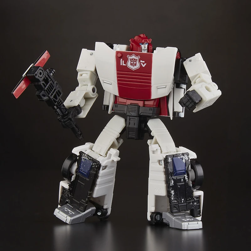 Transformers Generations War for Cybertron, figurine Weaponizer Deluxe WFC-S35 Red Alert