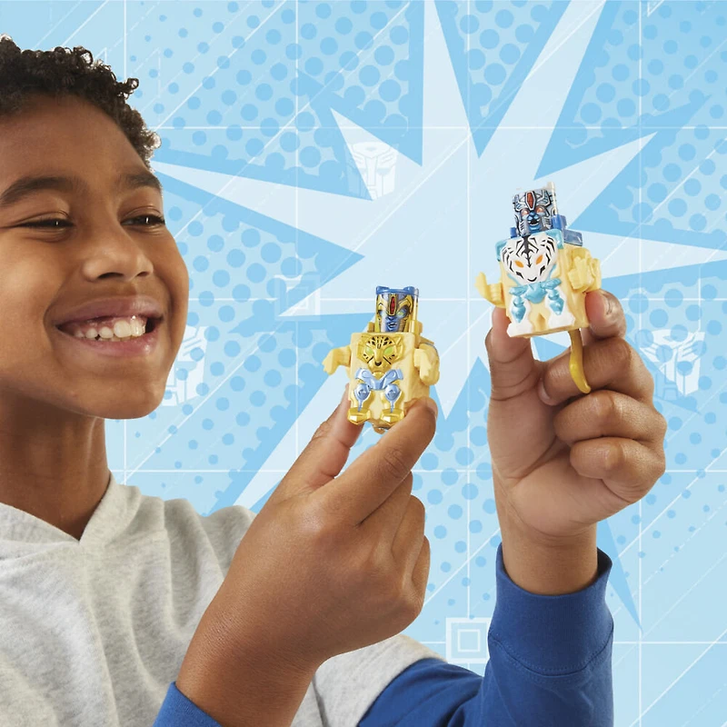 Transformers Swapticons Cheetor et Tigatron, mini-figurines