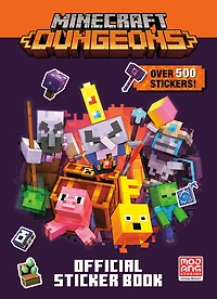 Minecraft Official Dungeons Sticker Book (Minecraft) - English Edition