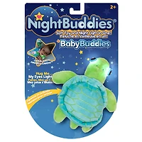 Mini Pelluche BabyBuddies 5" Yeux Lumineux Seraphina Tortue Verte