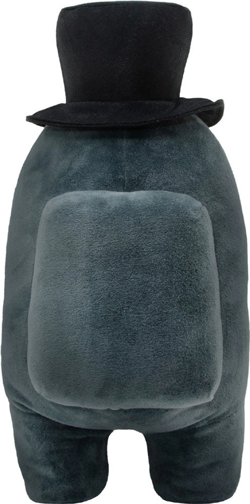 Among Us 12" Plush - Black With Top Hat And Face Mask