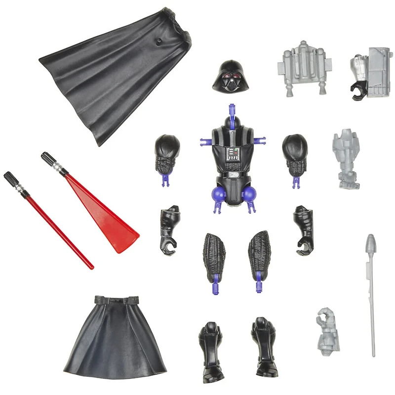 MixMashers Star Wars Darth Vader Custom Mix-And-Match Deluxe Action Figure & Accessories