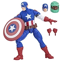 Hasbro Marvel Legends Series: Ultimate Captain America des bandes dessinées classiques Marvel Ultimates, figurine articulée de 15 cm