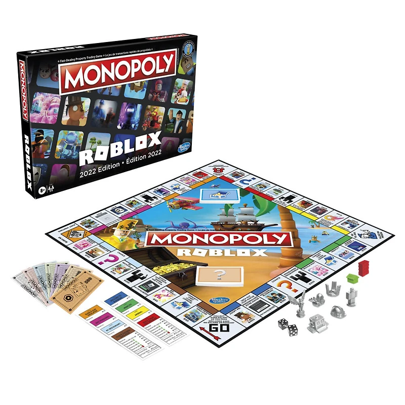 Monopoly : édition Roblox 2022, jeu de plateau Monopoly