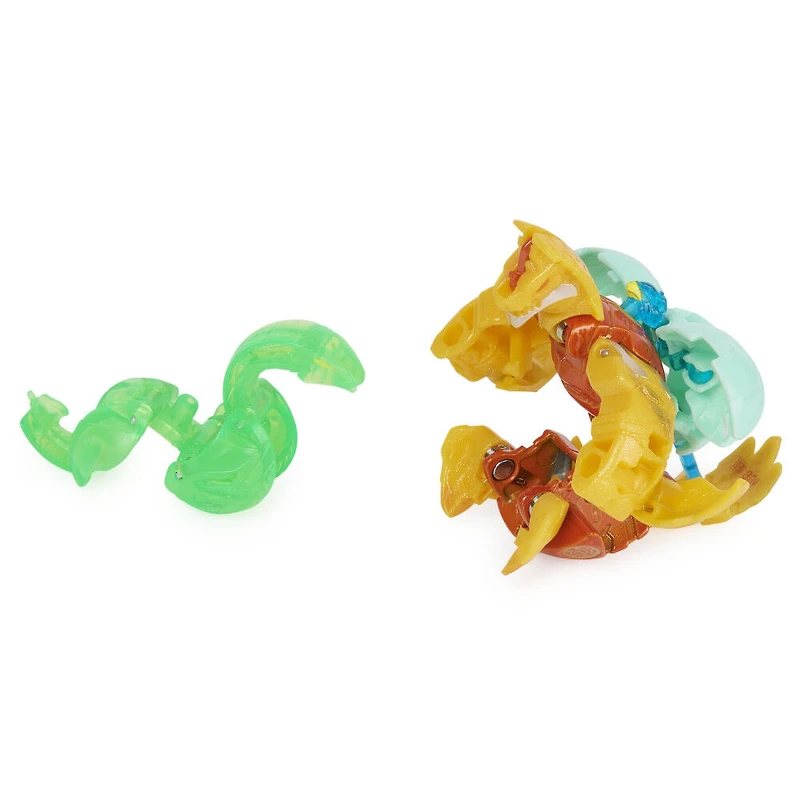 Bakugan Evolutions, Coffret Platinum Power Up Neo Dragonoid avec Nano Fury et Lancer