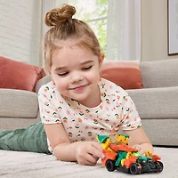 VTech Switch & Go Boost Flex le T-Rex + Voiture Racer - Édition française