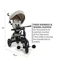 Rito Plus Folding Stroller /Trike Grey