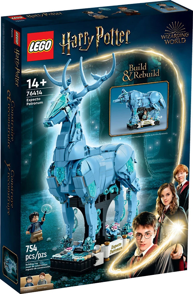 LEGO Harry Potter Expecto Patronum 76414 Ensemble de jeu de construction (754 pièces)
