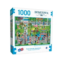 Casse-têtes SureLox - Collection Ville natale par Heronim - Défilé d'animaux - 1 000 pièces