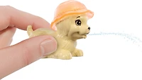 Barbie-Coffret Piscine des Chiots-poupée, 2chiots et 6accessoires