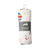 Swaddle Coton Mousseline Simple Red Rover - Party Time - Notre exclusivité