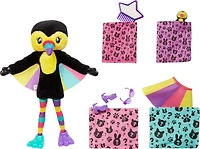 Barbie Cutie Reveal Chelsea Doll and Accessories, Jungle Series, Toucan-Themed Small Doll Set