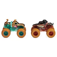Monster Jam, Monster trucks Monster Mutt Rottweiler vs. Scooby Doo officiels qui changent de couleur en métal moul
