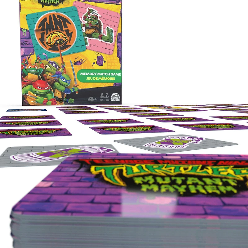 Teenage Mutant Ninja Turtles Memory Match Game