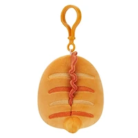 Squishmallows 3.5" Clip On - Onel l'anguille orange