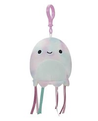 Squishmallow 3.5" Clip-on - Poulpe bleu et rose Tie-Dye