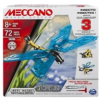 Meccano, 3 Model Building Kit, Insects