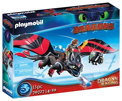 Playmobil - Dragon Racing: Hiccup and Toothless
