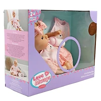 16" Baby With Bottle and Bib