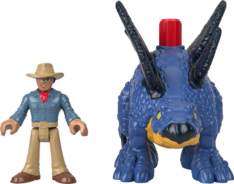 Imaginext - Jurassic World - Stégosaure et Dr. Grant