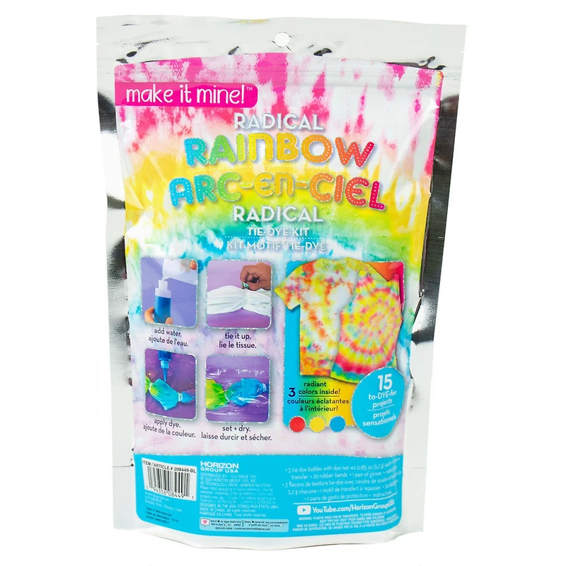 Make it Mine Tie-dye arc-en-ciel, tout simplement - Notre exclusivité