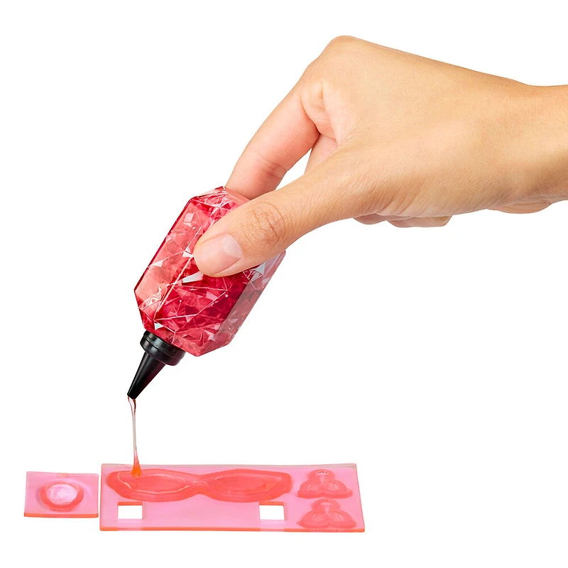 Rainbow High Creative Crystals Iris - Poupée-mannequin arc-en-ciel de 11 po (28 cm)