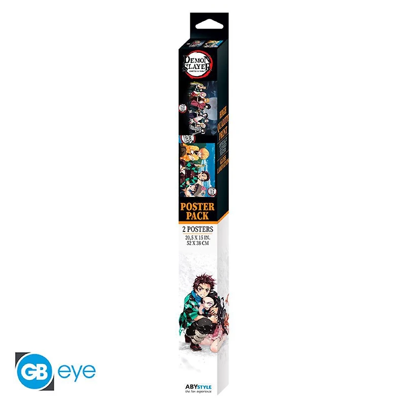 Demon Slayer Boxed Poster Set Series 2