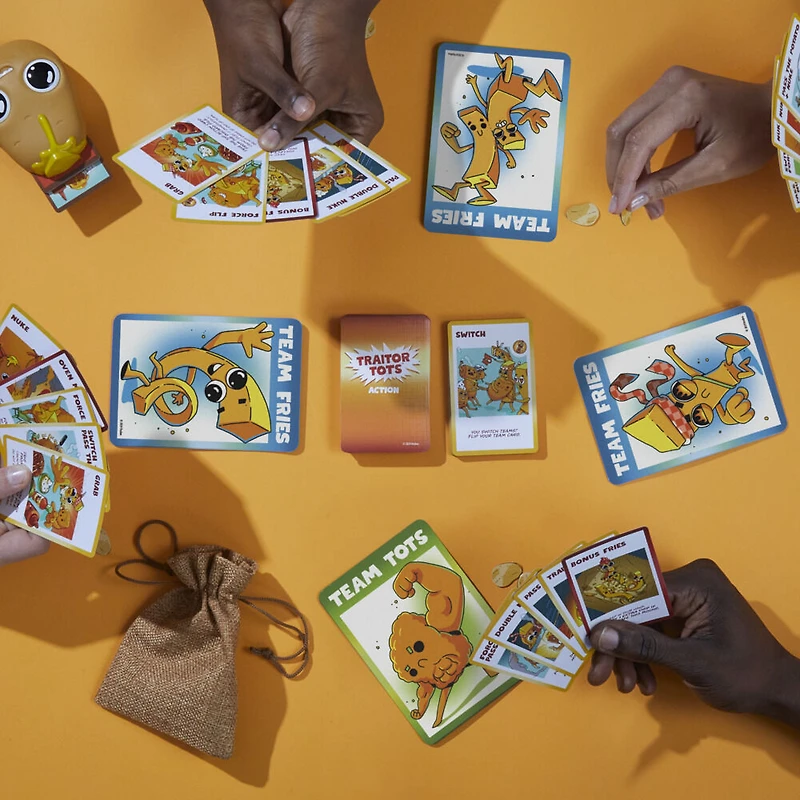 Traitor Tots Party Card Game for Families and Adults - English Edition
