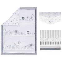 Follow The Leader 4 Pc Crib Bedding Set