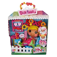 Lalaloopsy Silly Hair Doll - April Sunsplash with Pet Toucan, 13" rainbow hair styling doll