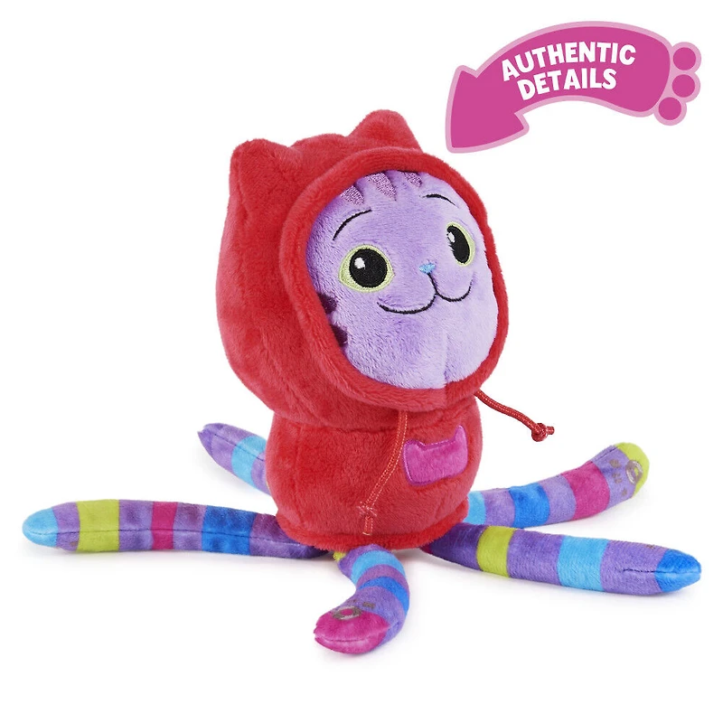 Gabby's Dollhouse, Peluche Purr-ific Plush Daniel James " DJ " Catnip de 25,4 cm