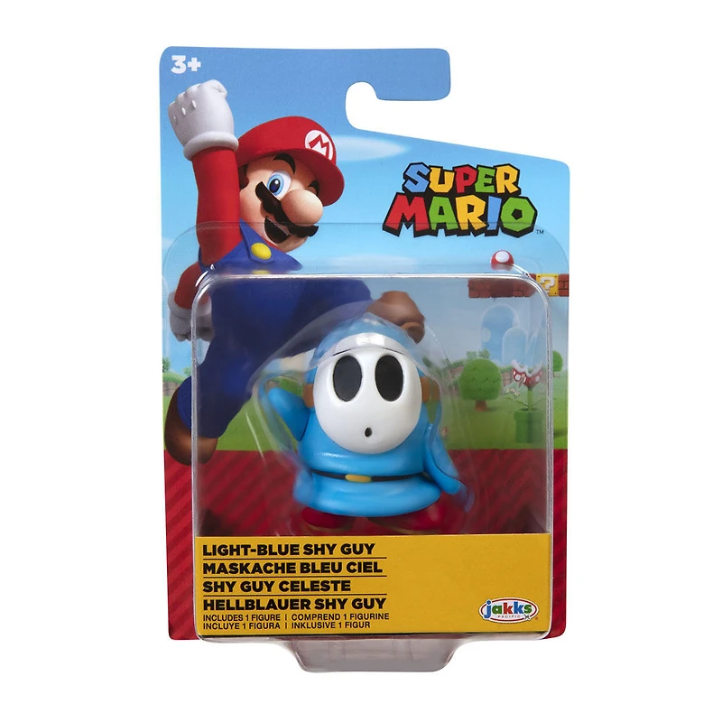 Nintendo 2.5 "Limited Articulation Wave 25 - Light Blue Shy Guy<br>