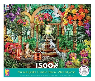 Ceaco Puzzle Garden Atrium de 1500 pièces