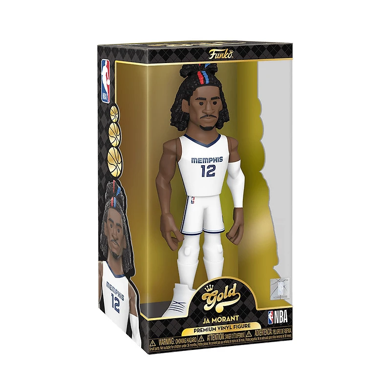 Funko Vinyl Gold 12": NBA- Ja Morant Figurine En Vinyle