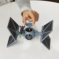 Star Wars Mission Fleet, Outland TIE fighter, Assaut impérial, figurine Moff Gideon de 6 cm et véhicule