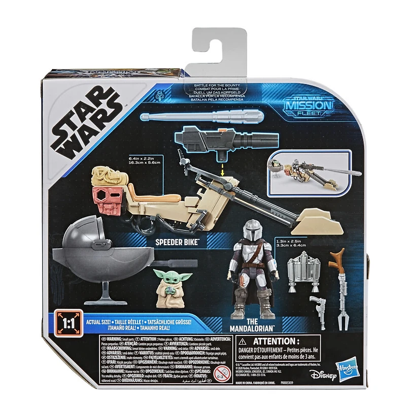 Star Wars Mission Fleet Expedition Class The Mandalorian The Child Battle for the Bounty