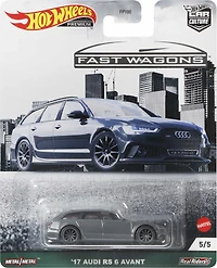 Hot Wheels '17 Audi RS 6 Avant Veicle