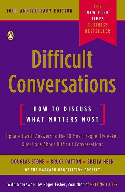 Difficult Conversations - Édition anglaise