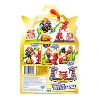 Legends of Akedo Ninja Fury Ninja Bosses, 360˚ Spin Attack, Armor Pops Off