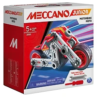 Meccano Junior, Motorbike STEAM Model Building Kit