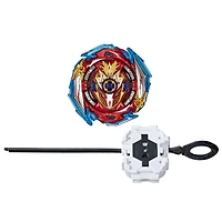 Beyblade Burst Pro Series, Starter Pack toupie de compétition Infinite Achilles et lanceur