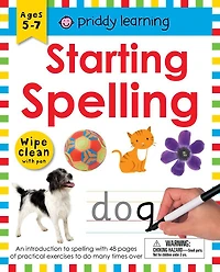 Wipe Clean Workbook: Starting Spelling - English Edition