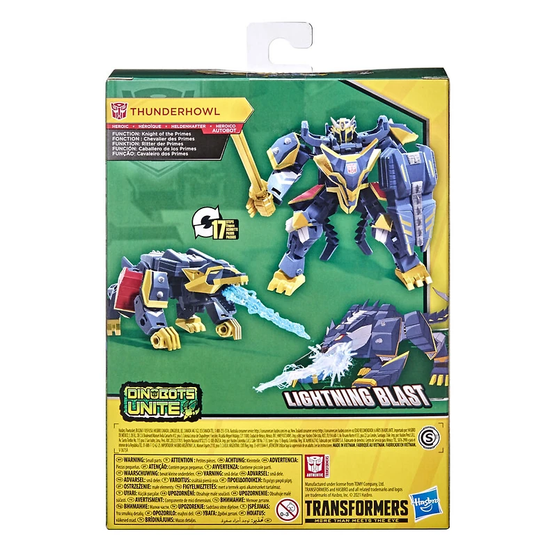 Transformers Thunderhowl, classe Deluxe, avec pièce Build-A-Figure