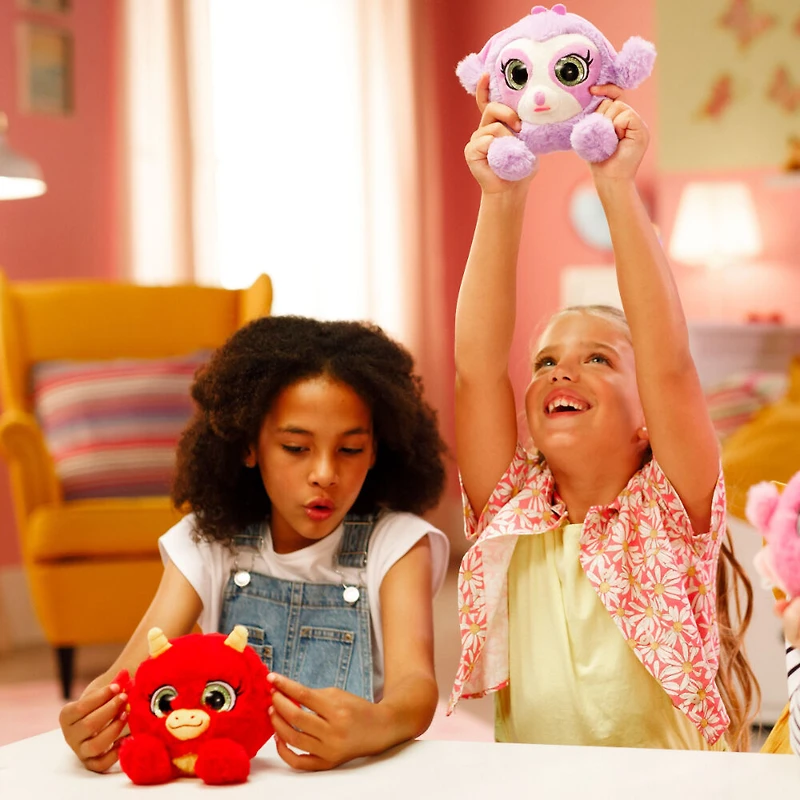 ZIPPETZ- 2-in-1 Octopus to Penguin Reversible Plush Toy Animals