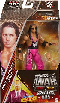 WWE-Figurine articulée Bret 'Hit Man' Hart Monday Night War
