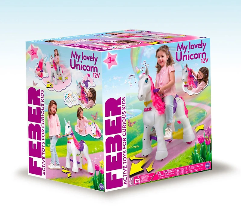 Ma belle licorne- Licorne trotteuse