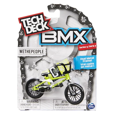Tech Deck - Finger BMX - Wethepeople - Vert Citron/Noir - Séries 9